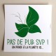 Autocollants Stop Pub / Stickers Pas de Pub