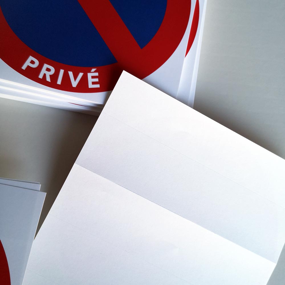 stickers parking privé