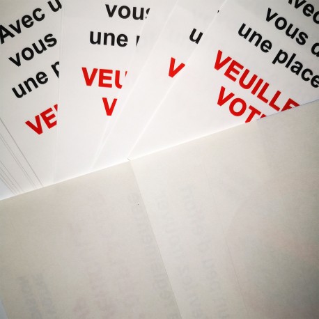Autocollant stationnement interdit grand format A5, vue 9